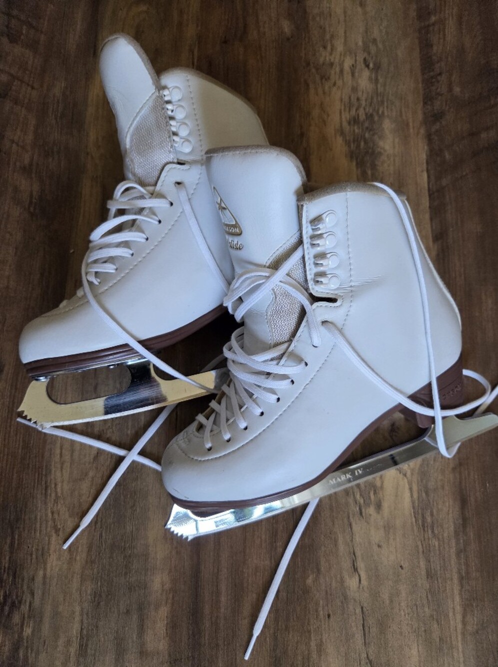 Jackson Ultima Artiste Figure Skates With Mark IV blades Size 7B